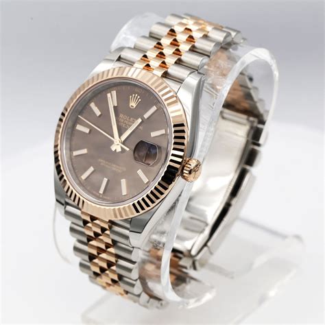 rolex datejust chocolate dial 36|rolex datejust 41 price.